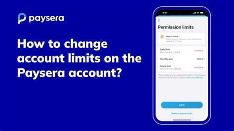 Paysera on LinkedIn: How to change account limits on Paysera .